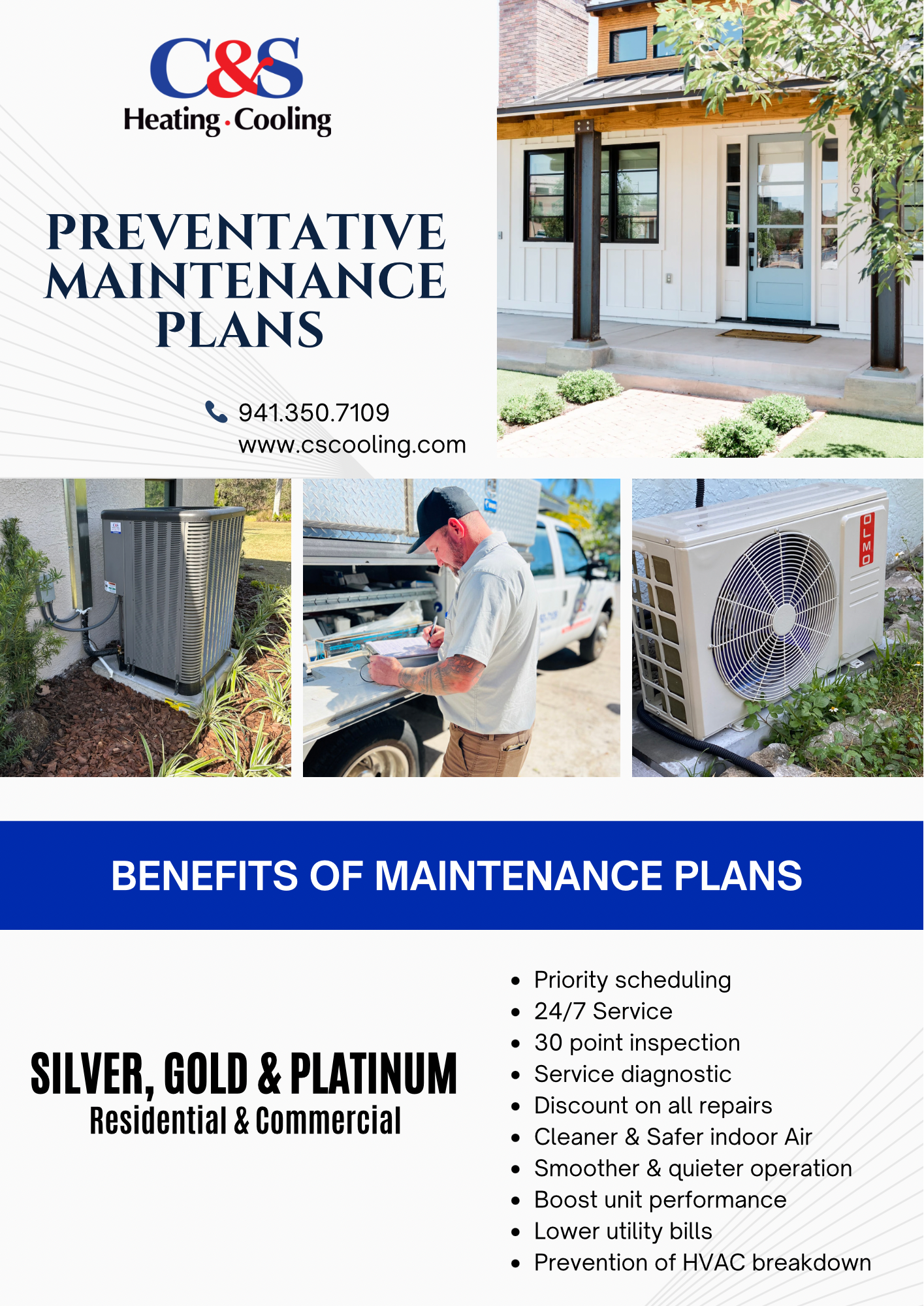 Residential & Commercial Maintenance plans